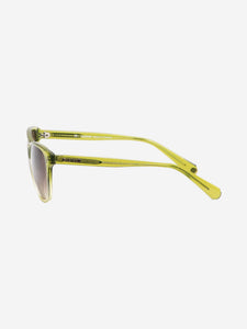 Balmain Green cat-eye sunglasses