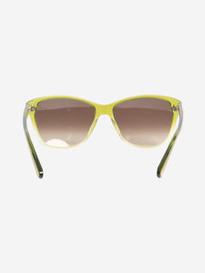 Balmain Green cat-eye sunglasses