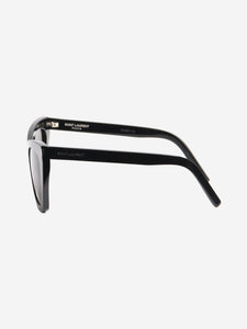 Saint Laurent Black SL214 Kate sunglasses