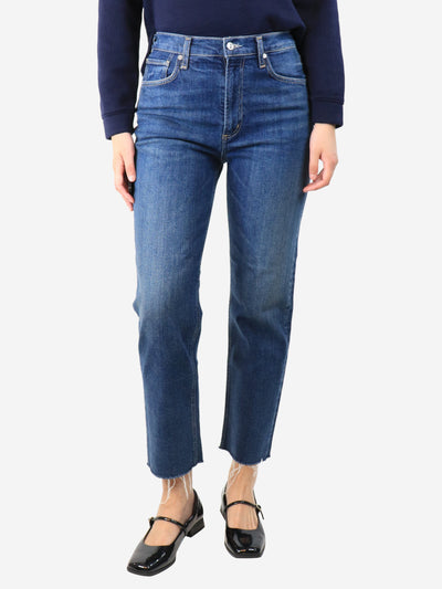 Blue Daphne cropped jeans - size UK 8 Trousers Citizens of Humanity 