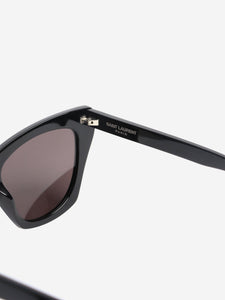 Saint Laurent Black SL214 Kate sunglasses