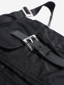 Prada Black Re-nylon backpack