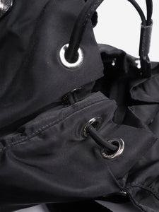 Prada Black Re-nylon backpack