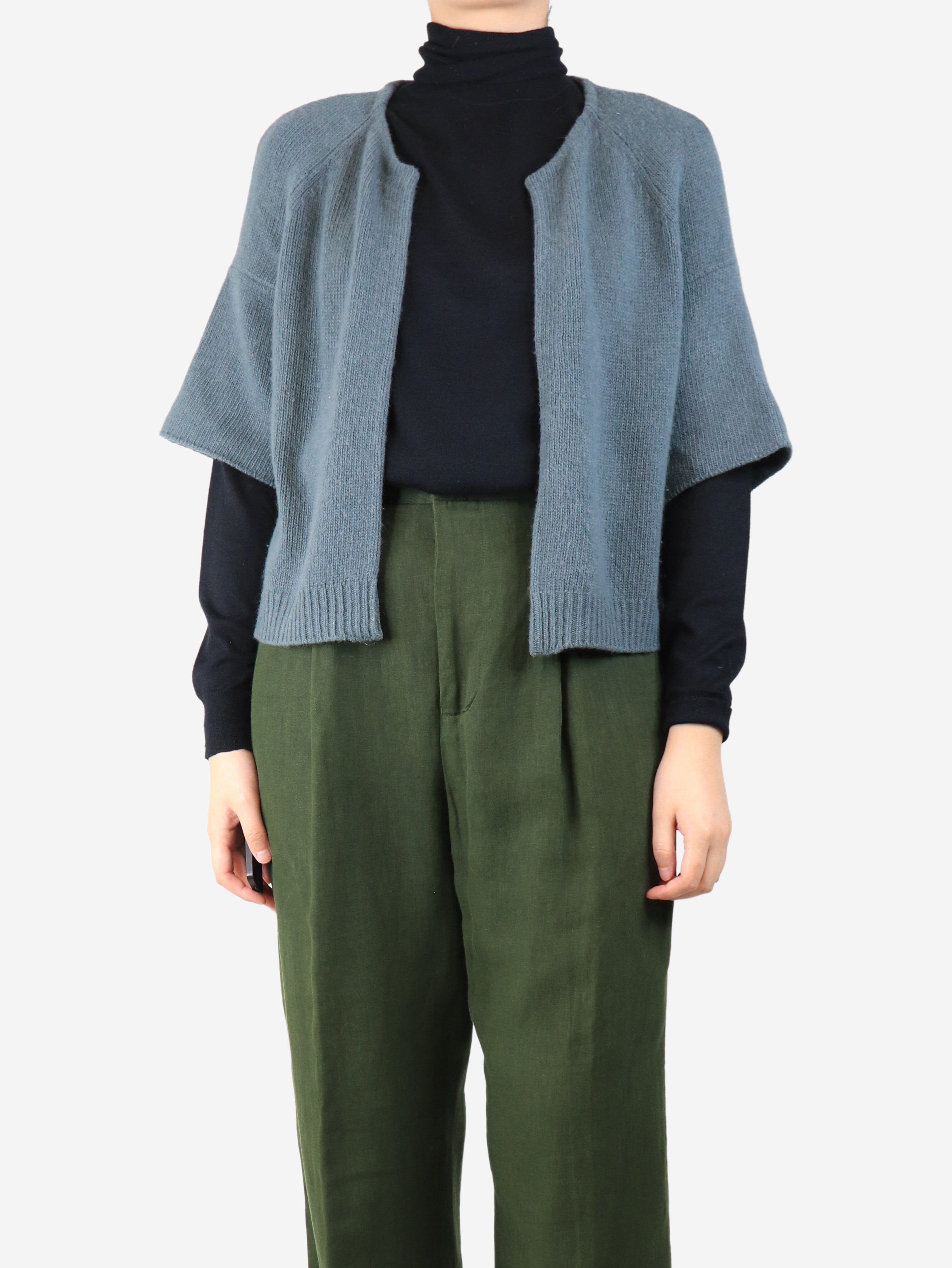 Teal open cardigan - size UK 10 Knitwear Marni 