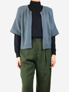 Marni Teal open cardigan - size UK 10