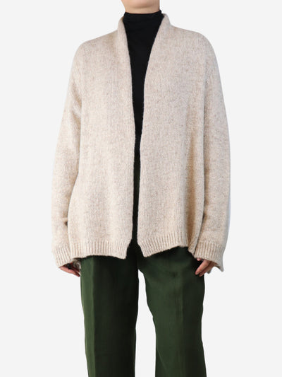 Neutral cashmere cardigan - size S Knitwear Queen & Belle 