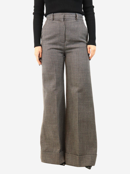 Multicolour Dogtooth trousers - size UK 10 product image