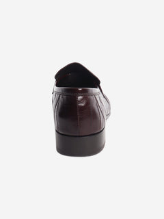 Burgundy eel soft loafers - size EU 40 Shoes The Row 