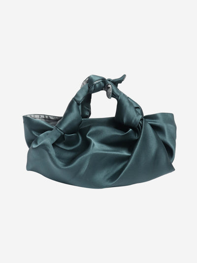 Blue small satin ascot bag Handbags The Row 