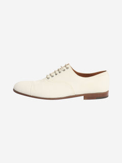 White canvas shoes - size EU 38 Flat Shoes Margaret Howell 