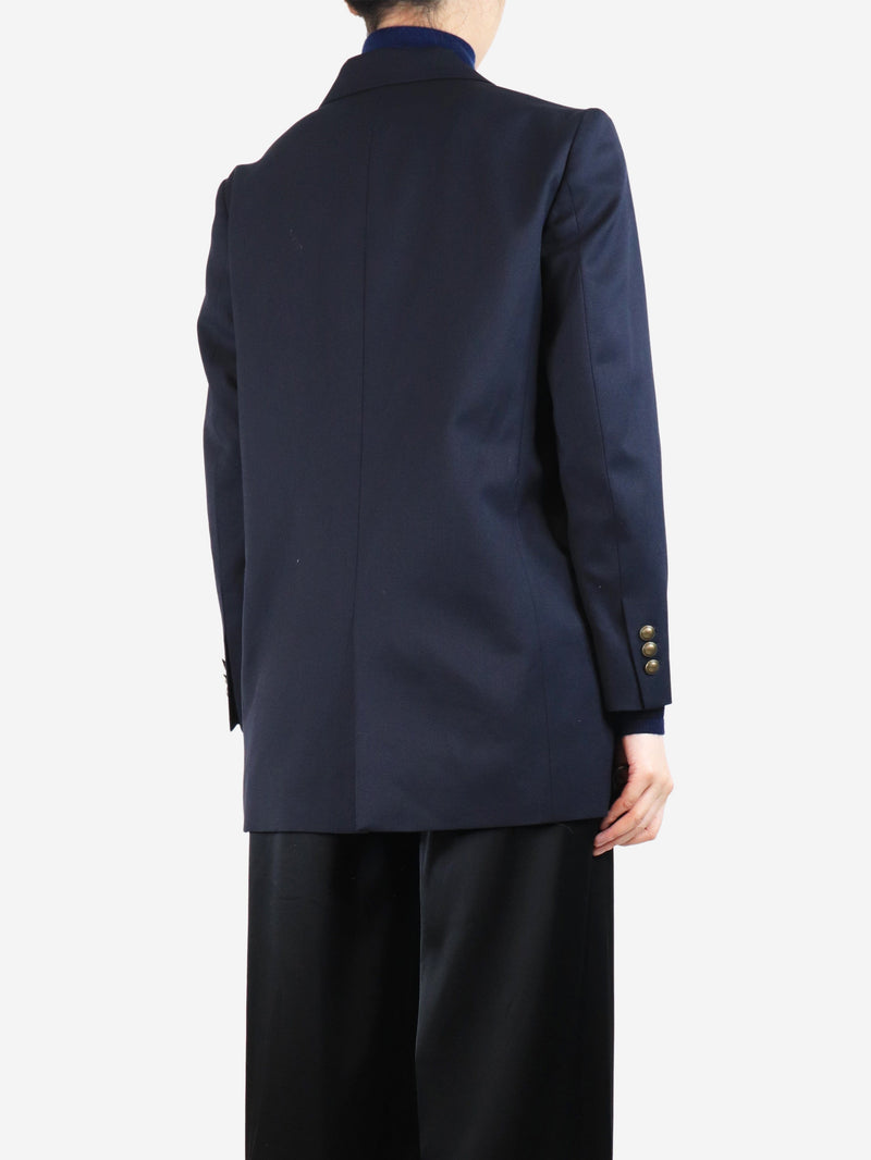 Navy wool-blend blazer - size S Coats & Jackets Frame 