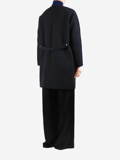 Black wool coat - size UK 8 Coats & Jackets Balenciaga 
