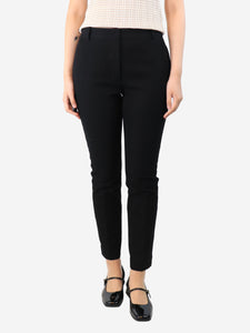 Joseph Black gabardine stretch trousers - size UK 10