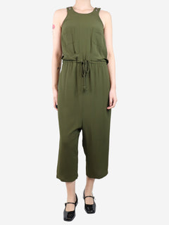 Missoni Khaki sleeveless jumpsuit - size UK 4 Jumpsuits Missoni 