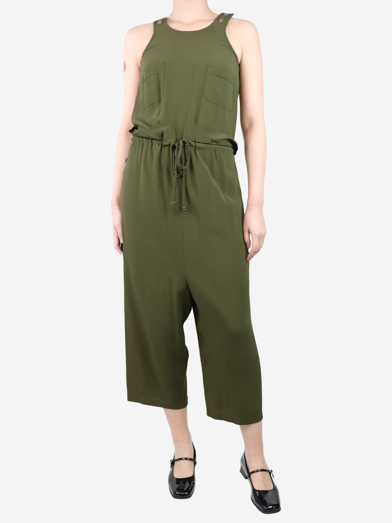 sleeveless jumpsuit