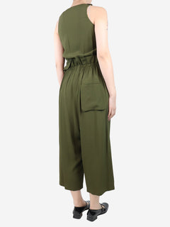 Missoni Khaki sleeveless jumpsuit - size UK 4 Jumpsuits Missoni 