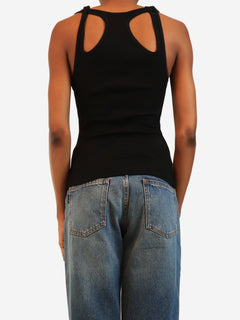 Black shift loop tank top - size S
