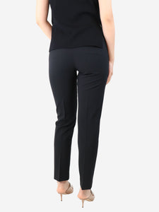 Theory Testra 2B black trousers - size UK 10