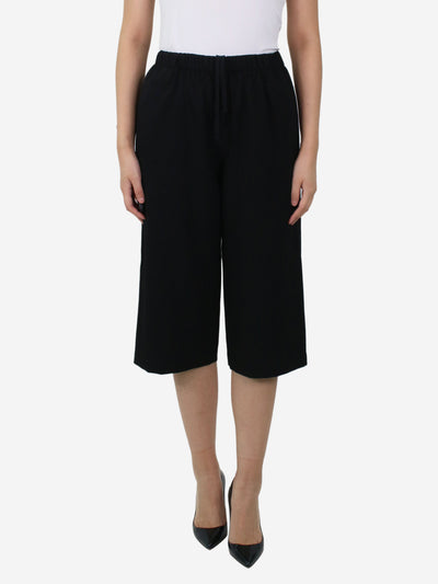 Black wide-leg shorts - size XS Trousers Comme Des Garçons 