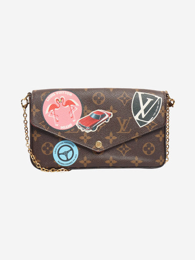 Brown 2016 Monogram Félicie World Tour Pochette Cross-body bags Louis Vuitton 
