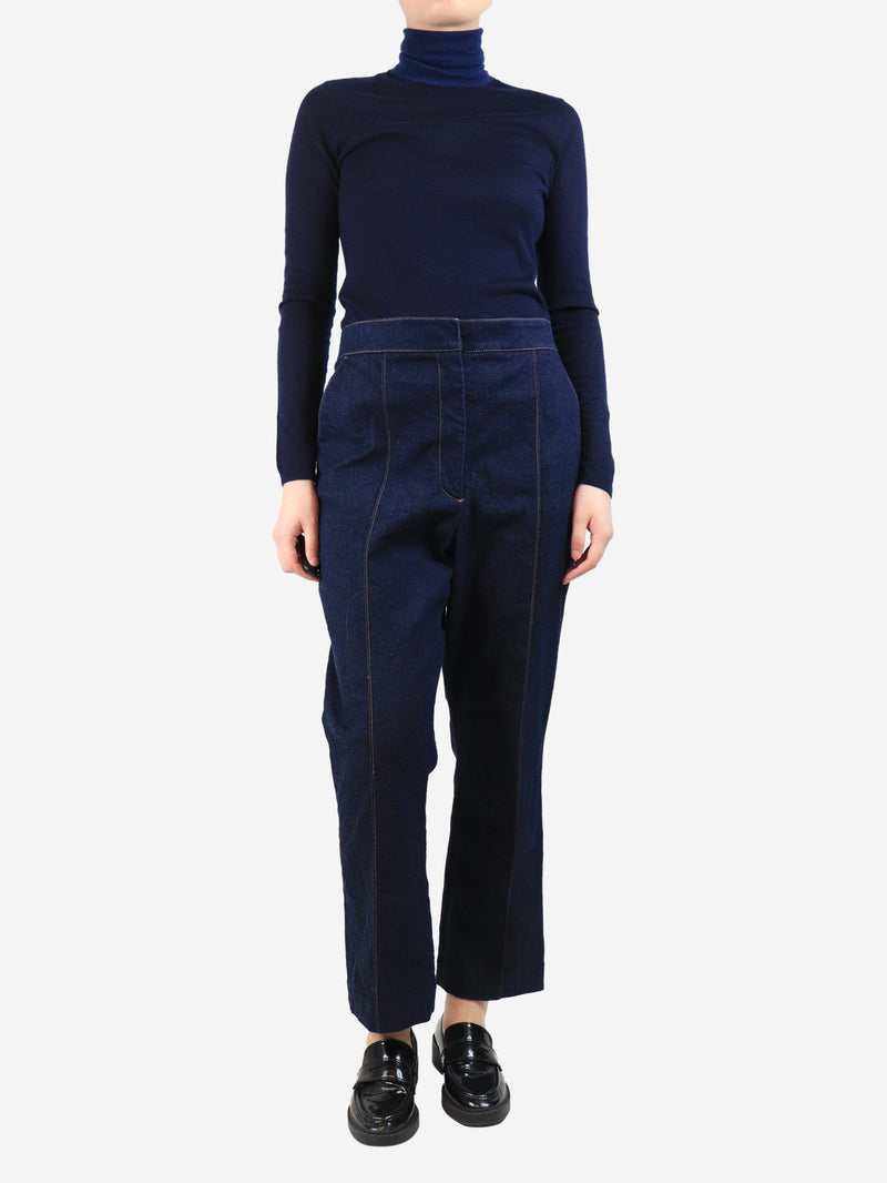 Dark-wash denim jeans - size UK 16 Denim Veronica Beard 