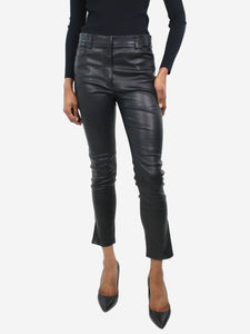 Prada Black leather trousers - size IT 40