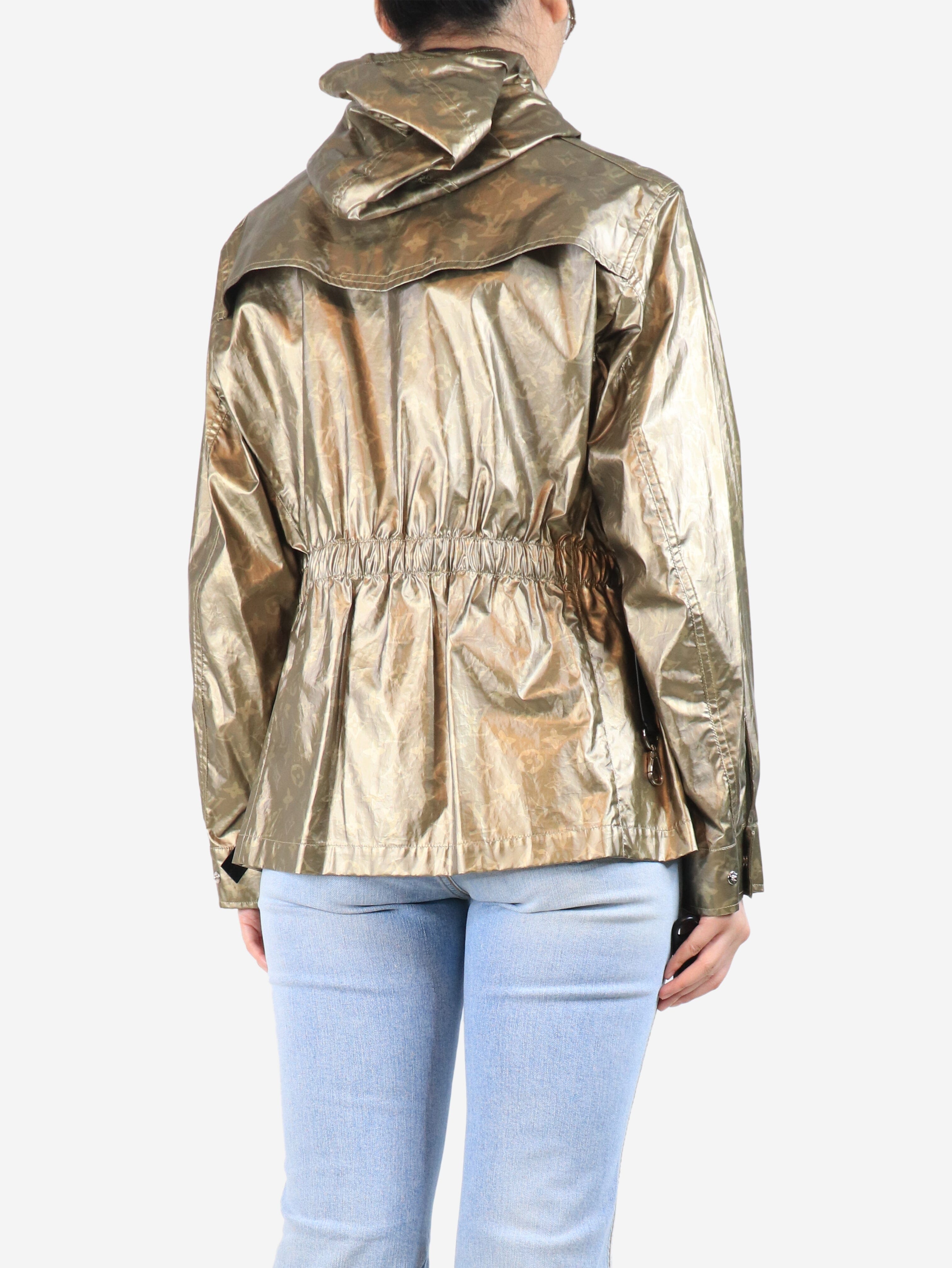 Gold Monogram shell jacket - size UK 12 Coats & Jackets Louis Vuitton 