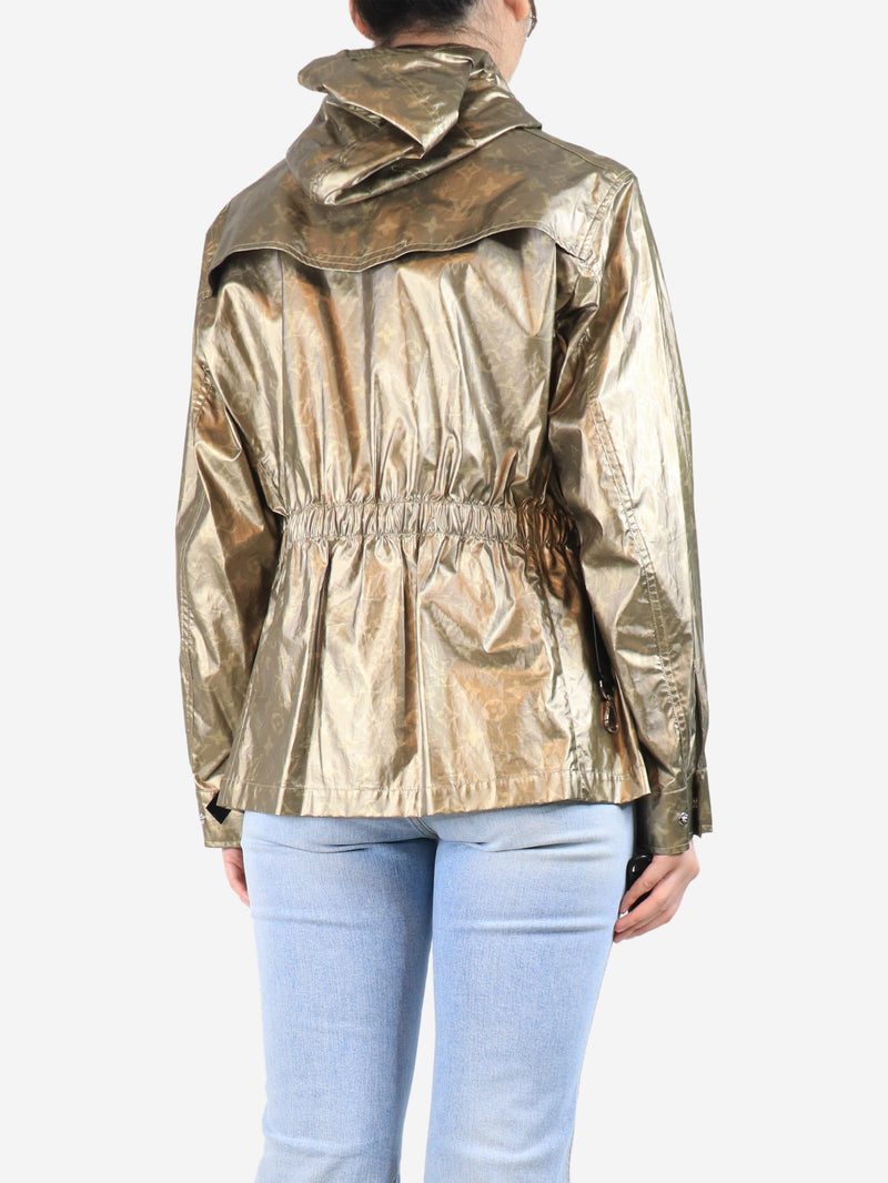 Gold Monogram shell jacket - size UK 12 Coats & Jackets Louis Vuitton 