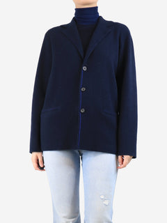 Navy cashmere cardigan - size S Knitwear Guest In Residence 