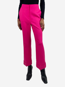 Roksanda Fuchsia pocket trousers - size UK 8