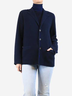 Navy cashmere cardigan - size S Knitwear Guest In Residence 