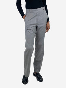 Pallas Grey wool trousers - size UK 6