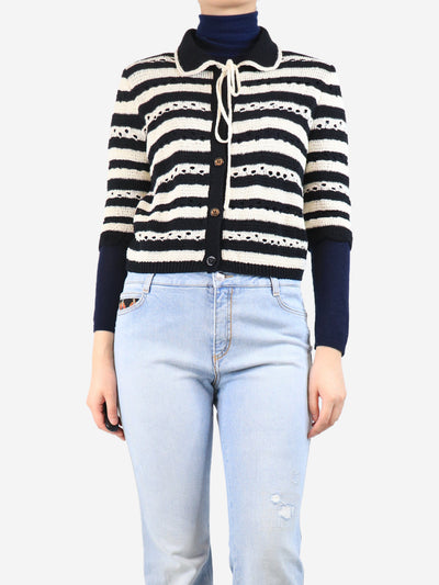Black and white Pull cardigan - size S Knitwear Sonia Rykiel 