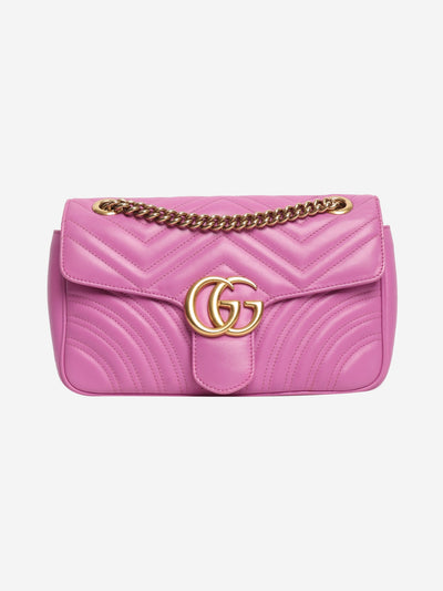 Lilac GG Marmont leather shoulder bag Shoulder bags Gucci 
