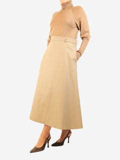 Clay A-line midi skirt - size UK 12 Skirts Rohe 
