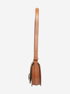 Burberry Brown Rocking Horse leather shoulder bag