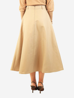 Clay A-line midi skirt - size UK 12 Skirts Rohe 