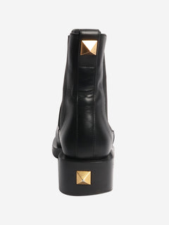 Black Rockstud chelsea boots - size EU 37 Boots Valentino 