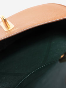 Burberry Brown Rocking Horse leather shoulder bag