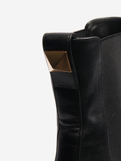 Black Rockstud chelsea boots - size EU 37 Boots Valentino 