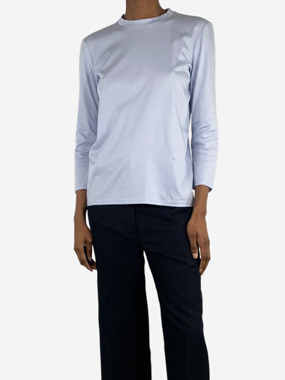 Pale blue long-sleeved t-shirt - size XS Tops The Row 