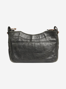 Balenciaga Grey motocross cross-body bag