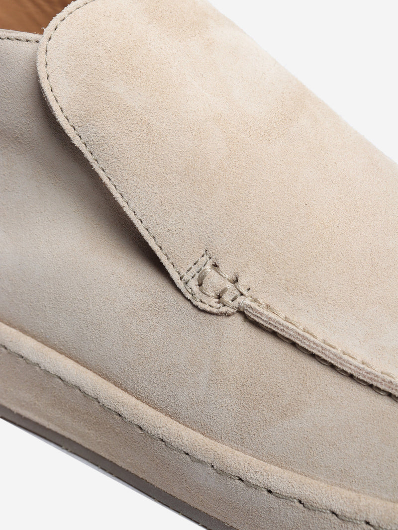 Beige open walk suede shoes - size EU 38 (UK 5) Shoes Loro Piana 