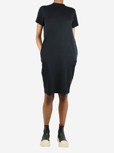 Simone Rocha Black T-shirt dress with bow detail - size XS