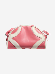 Prada Pink leather Bowling bag