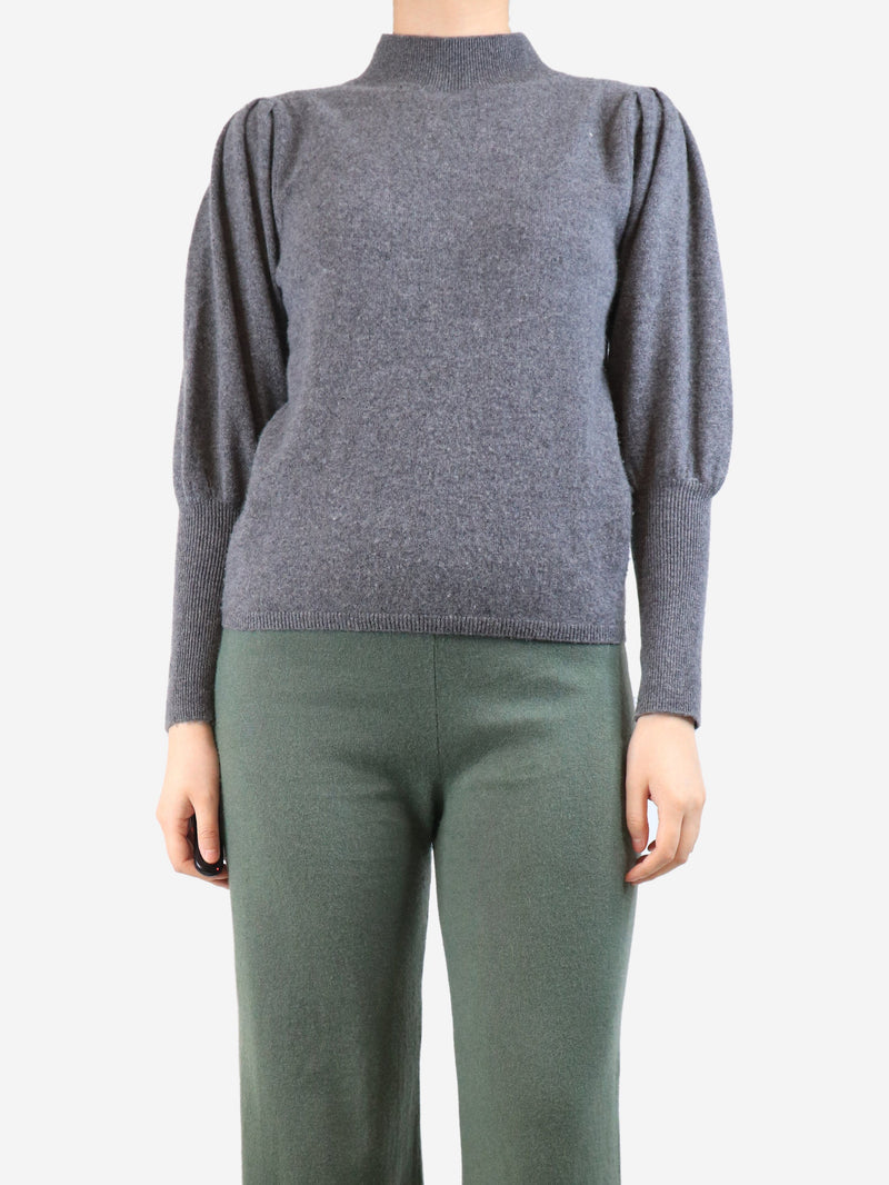 Grey cashmere jumper - size S Knitwear Maria De La Orden 