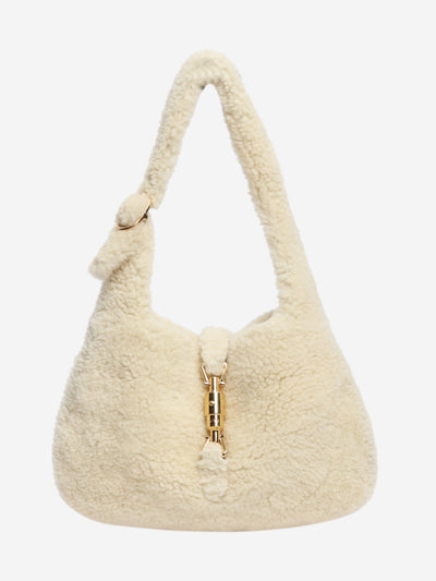 Cream Jackie 1961 shearling bag Shoulder bags Gucci 