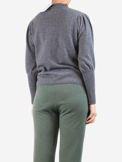 Grey cashmere jumper - size S Knitwear Maria De La Orden 
