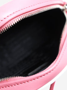 Prada Pink leather Bowling bag