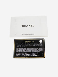 Chanel Black 2016 Caviar leather Wallet on Chain